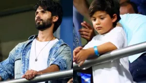 Shahid Kapoor Enjoys IPL Match With His Little Buddy, Zain Kapoor, The 4-Yr-Old Looks All Grown Up