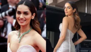 Manushi Chhillar's White Gown For Cannes 2023 With 100 Silk Layers Took 800 Manual Hours To Prepare