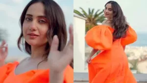 Kusha Kapila Recreates 'Yashraj Movies Moment' At Cannes, Stuns In A Flowy Gown With Mellon Sleeves