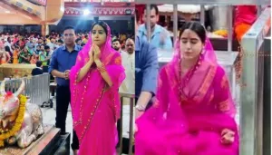 Sara Ali Khan Gets Slammed For Visting Mahakaal Temple, User Says 'Why Is She Allowed Inside'