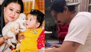 Bharti Singh And Haarsh Worry About Expensive Fees Of A Preschool, Says 'Fees Kitni Mehngi Hogi'