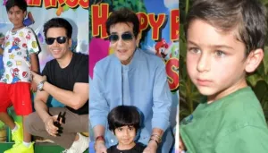 Tusshar Kapoor Hosts A Cartoon-Theme B'Day For Son, Laksshya: Jeetendra, Taimur And Others Join