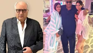 Boney Kapoor Drops Picture With Daughters, Janhvi And Khushi As They Head Out For Vacation In Dubai
