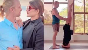 Aashka Goradia Shares Her Pregnancy Fitness Regime, Reveals Brent Goble Helps Her With Prenatal Yoga