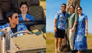 Sara Tendulkar Enjoys Jungle Safari In Africa With Father, Sachin Tendulkar, The Duo Twins In Blue
