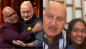 Anupam Kher Takes Satish Kaushik's Daughter, Vanshika For Lunch, The Duo Relishes Desserts Together