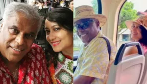 Ashish Vidyarthi's Wife, Rupali Barua Drops Mushy Picture With Hubby As They Enjoy Honeymoon In Bali