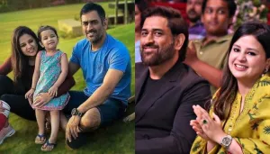 MS Dhoni Gets Clicked With Wife, Sakshi At The Trailer Launch Of 'LGM', Fans Call Them, 'Best Jodi'