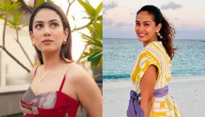 Mira Rajput Enjoys Her Vacation In Switzerland, She Performs Cliff Jumping In A Freezing Lake