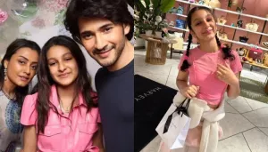 Mahesh Babu's Daughter, Sitara Looks Cute In A Sheer Pink Top, Netizens Say, 'Best Barbie In World'
