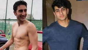 Ibrahim Ali Khan Flaunts His Chiselled Figure As He Goes Bare Chest While Being Spotted At A Stadium