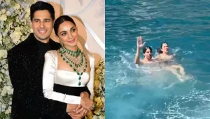 Kiara Advani Performs Cliff Jumping With Hubby, Sidharth Malhotra, Duo Shares Mushy Moments In Lake