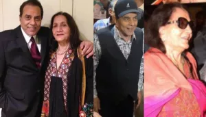Dharmendra And Prakash Kaur Unite At Their Son, Sunny Deol's Film Premier, Didn't Pose Together