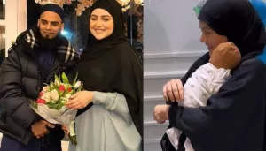 Sana Khan Gives A Glimpse Of Her Baby, Tariq's Gift Hamper, His Cute Outfits Are Unmissable