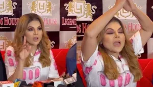 Rakhi Sawant Breaks Down At A Press Conference, Says 'Islam Kabul Karwaya Maar Maar Ke'