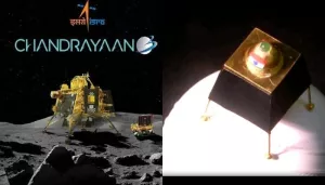 Miniature Artist Designed A 1.5 Inch Tall Model Of Chandrayaan-3 With Real Gold As A Tribute