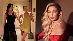 Kendall Jenner, Hailey Bieber, And Gigi Hadid Enjoy 'Girl's Night' In Style At Giorgio Baldi