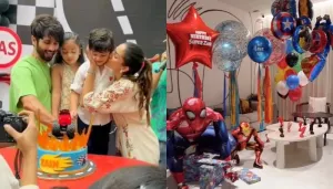 Shahid Kapoor-Mira Rajput Hosted An 'Avengers'-Themed Bash On Son, Zain's 5th B'Day, Pictures Inside