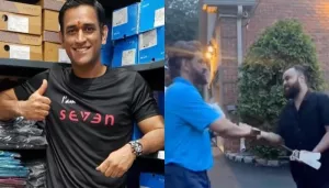Mahendra Singh Dhoni Cutely Asks A Fan 'Chocolate Wapas Do' After Signing An Autograph For Him
