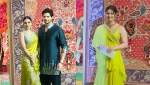 Sidharth Malhotra-Kiara Advani, And Sara Tendulkar Arrive At Ambanis Ganesh Puja In 'Desi' Style