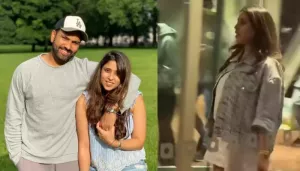 Rohit Sharma's Wife Ritika Is Pregnant Again? Fans Spot Her Baby Bump In Viral Clip 'Akaay Ka BFF..'