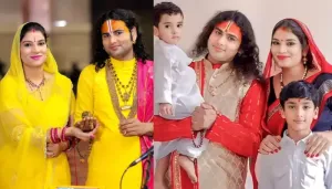 Aniruddhacharya Maharaj's Love Story: Took Care Of His Kids When Wife, Arti Was Giving Her Exams