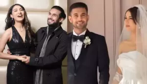 Sanam Puri Gets Married To Zuchobeni Tungoe In A White Wedding, The Bride Stuns In A Sheen Gown