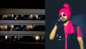 Diljit Dosanjh Reacts To Fans Watching Concert From The Balcony, Pauses And Says, 'Without Tickets?'