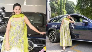 Helly Shah Brings Home A Swanky Mercedes Benz Worth Rs. 1.37 Crores On Ram Mandir Inauguration Day
