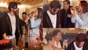 Sonakshi Sinha's Hubby, Zaheer Iqbal Celebrates Birthday, Feeds Cake To In-Laws, Rekha Joins