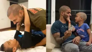 Shikhar Dhawan's Birthday Wish For His Zora 'Beta' Is Heartbreaking, 'Even If We Can't Connect..'