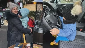 Kajal Aggarwal Drops Cutesy Photos From Winter Vacation, Her Baby Boy Tries His Hands On Driving