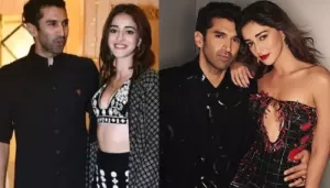 Ananya Panday Holds Alleged Beau, Aditya Roy Kapur's Hand Tightly As They Try Ice Skating In London