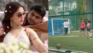 Ira Khan Enjoys A Football Match With Nupur Shikhare Ahead Of Their 'Sangeet' Ceremony In Udaipur