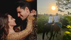 Sidharth Malhotra-Kiara Advani Enjoy Horse-Riding On 1st Wedding Anniversary, Pens A Heartfelt Note