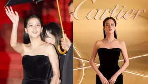 Blackpink's Jisoo Entered The Cartier Event Bejeweled In Diamond But Left Without Any Traces Of Them