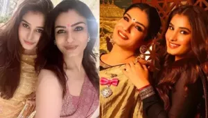 Raveena Tandon Reveals She Gets Lectures From Daughter, Rasha: 'My Husband Tells Her 'Are You..'