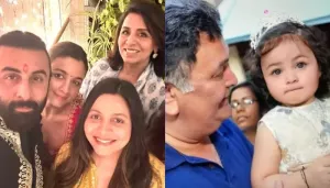 Neetu Kapoor Looks Surprised To See Fan-Made Picture Of Ranbir-Alia's Baby, Raha With Rishi Kapoor