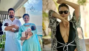 New-Mom, Rubina Dilaik Showcases Postpartum Transformation, Flaunts Curves In A Sultry Monokini
