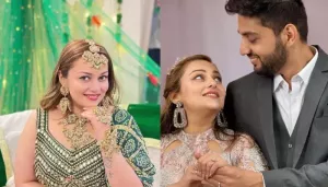 'Ishqbaaaz' Fame, Nehalaxmi Iyer Stuns In A Green-Hued Ensemble For Her 'Mehendi' Ceremony