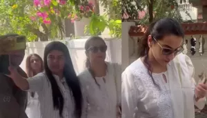 Vidya Balan Keeps Her Calm After A Fan Continues To Urge Her For Selfies At Pankaj Udhas' Last Rites