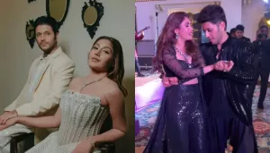 Surbhi Chandna-Karan Sharma Twin In Sequin Black Outfits For Their Sufi Night, Dance Their Heart Out
