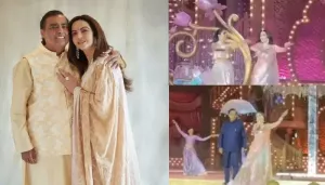 Nita Ambani Gracefully Dances To 'Raghukul Reet' With Isha, Romantically Grooves With Mukesh Ambani