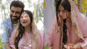 Priya Malik Drops Glimpses Of 'Godhbharai' Ceremony, Dons A Vintage Suit With 'Pattra'-Style Jewels