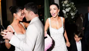 Amy Jackson Posts Engagement Dinner Photos With Ed Westwick, Her Son Looks Cute In A Black Tuxedo