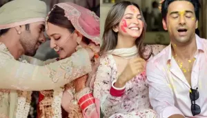Kriti Kharbanda Shares 'Pehli Holi' Pictures After 'Shaadi', She Stuns In Floral Suit And 'Chooda'