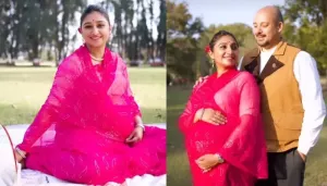 Mom-To-Be, Mohena Singh Flaunts Baby Bump In A Pink-Saree, Reveals Her Due Date Is In A Few Days
