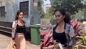 Taapsee Pannu Makes Her First Appearance Post Hushed Wedding With Mathias Boe, She Looks Radiant