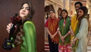 Ananya Birla Gets Spotted Following The Ambanis Paying A Visit At The Siddhivinayak Temple In Mumbai