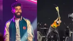 AP Dhillon Leaves Everyone Shocked By Breaking His Guitar On-Stage, Netizens React, 'Ban Gaya Cool?'
